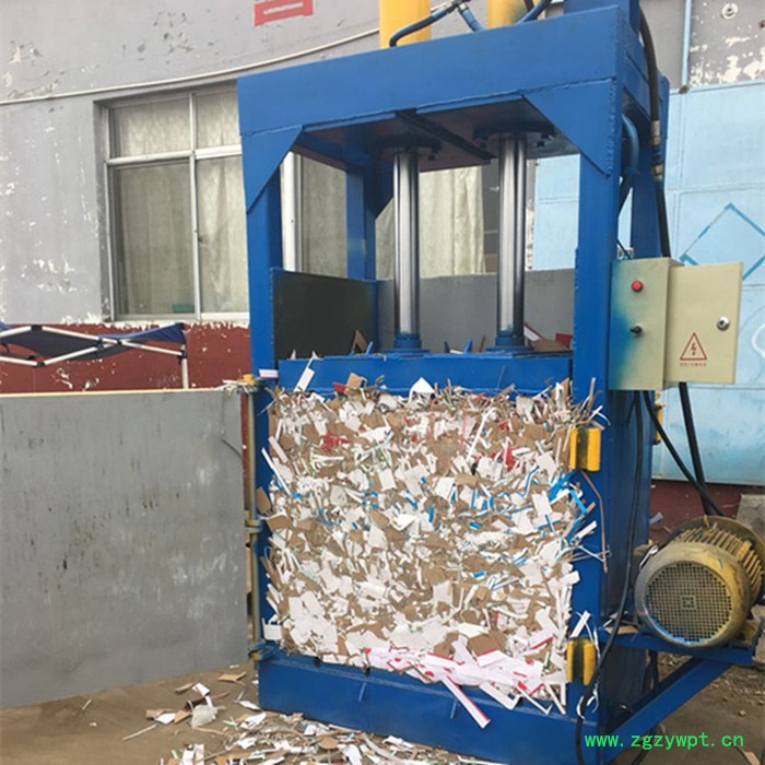 金亿 广州小型中药材立式打包机 120吨多功能立式废纸打包机