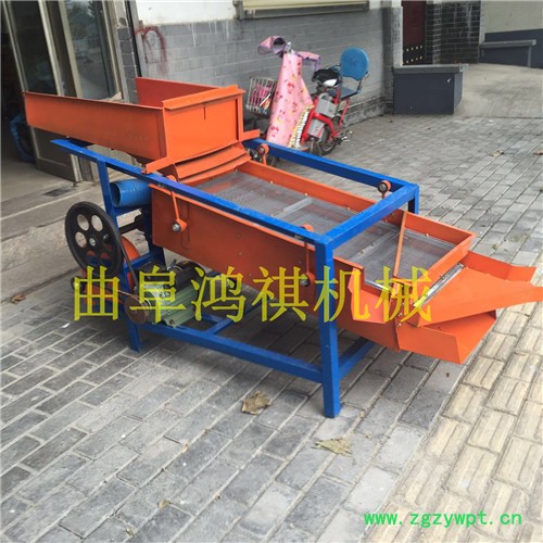 平凉高粱谷子筛选机 鸿祺枸杞紫苏中药材筛选机 粮食去石筛选机图3