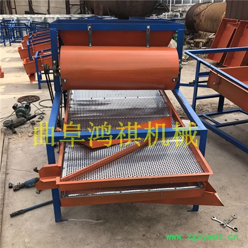 平凉高粱谷子筛选机 鸿祺枸杞紫苏中药材筛选机 粮食去石筛选机图6