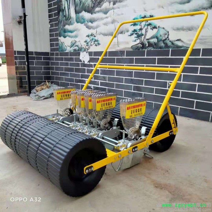 鸿祺中药材蔬菜播种机 白菜菜籽种子播种机 四轮配套播种机图5