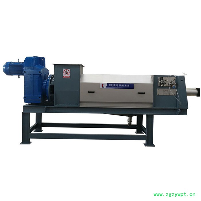 圣达供应中药渣螺旋压榨机 螺旋挤干脱水机厂家图5