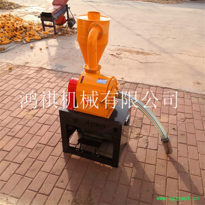 中药草粉碎机 鸿祺齿爪粉碎磨面机 调料齿爪粉碎机图3