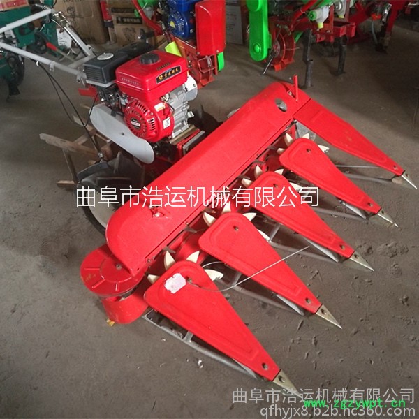 山东曲阜浩运机械秸秆类中药材收割工作效率高汽油动力宽幅割晒机图2