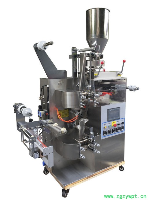 钦典 QD-18-II内外袋袋泡茶自动包装机菊苣梅子茶挂线挂标包装机苦荞茶自动包装机中药茶内外袋包装设备图2