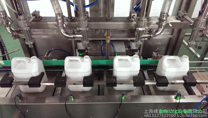 全自动称重灌装机，全自动4头20L称重式灌装机，液体肥料称重灌装生产线，20L添加剂称重灌装线,图8