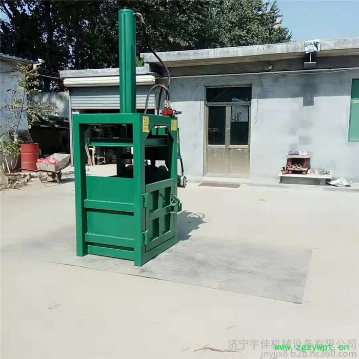 宇佳立式金属液压打包机 药材打包机 稻草稻中药材液压打包机图5