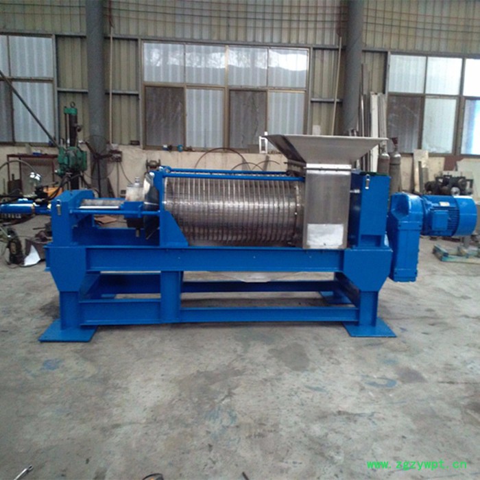 供应天众脱水机械YZJ-3T新型中药渣压榨机、大型竹子锯末脱水榨汁设备木屑脱水压榨机图7