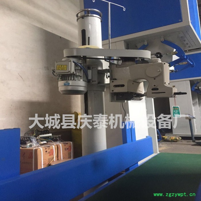 庆泰QT600自动称重颗粒灌装机 小米包装机 颗粒定量包装机 20-60kg自动装袋包装机厂家定制图4