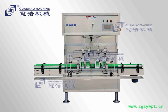 厂家供应冠浩GCP-12A  4头流量计式灌装机液体灌装机图3