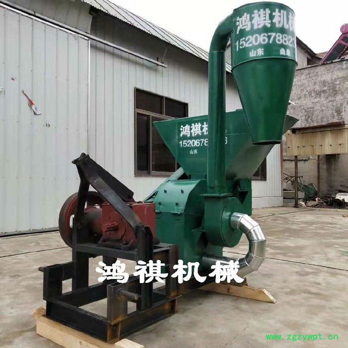 养牛好用铡草机 4吨  中药粉碎机 鸿祺机械图4