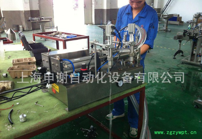 台式灌装机 半自动灌装机 液体灌装机 T台式液体定量灌装机图2