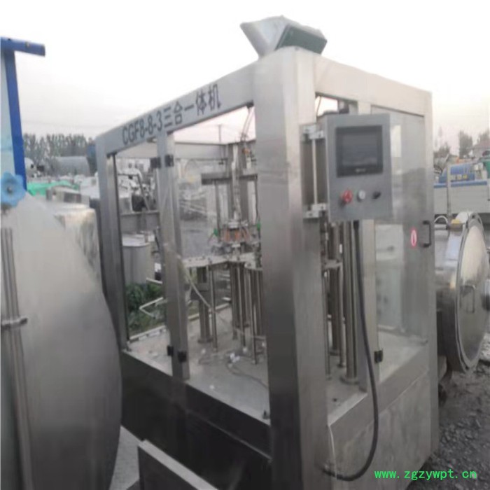 二手饮料灌装生产线  二手饮料灌装生产线 二手液体灌装机价格图7