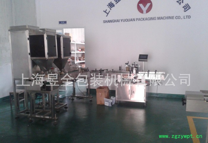 自动灌装生产线,多头灌装贴标流水线,自动压盖贴标签流水线