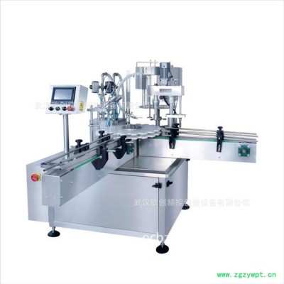 欧创自动灌装机 全自动辣椒酱灌装机-全自动真空旋盖机-贴标机灌装生产线