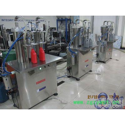 供应半自动双头液体灌装机，定量双头灌装机，定量分装机，机油分装机