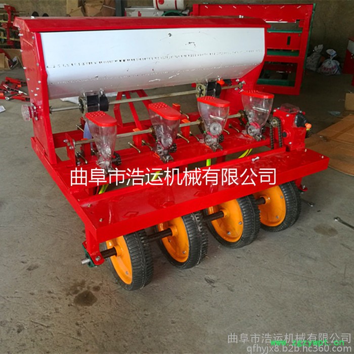 厂家供应新型小颗粒蔬菜中药材精播机 拖拉机带高粱谷子精播机图2