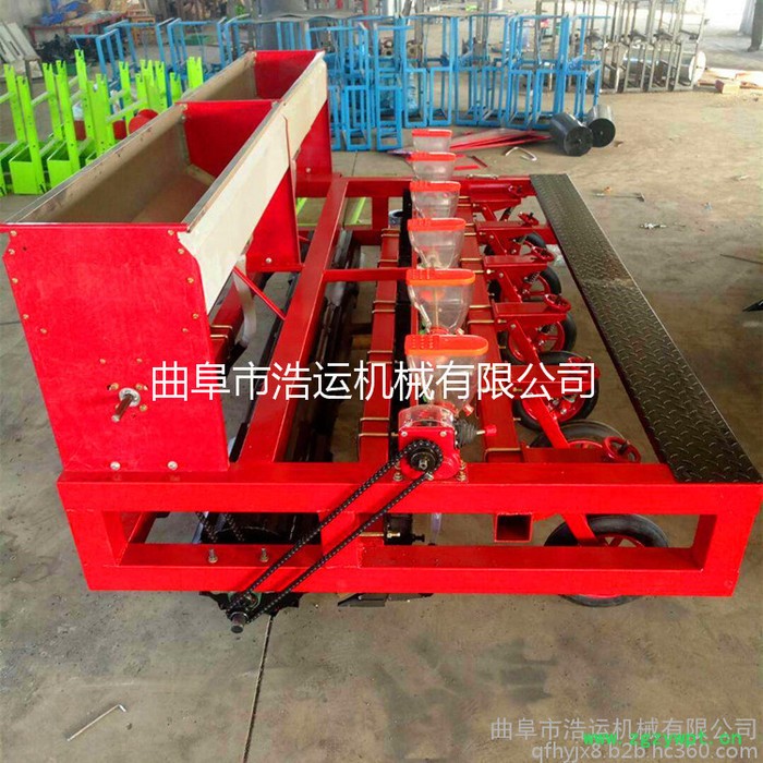 厂家供应新型小颗粒蔬菜中药材精播机 拖拉机带高粱谷子精播机图7