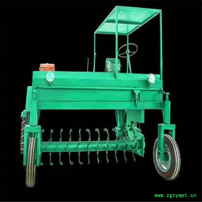 中药渣鸡粪发酵有机肥翻抛机 有机肥翻抛机技术参数图4