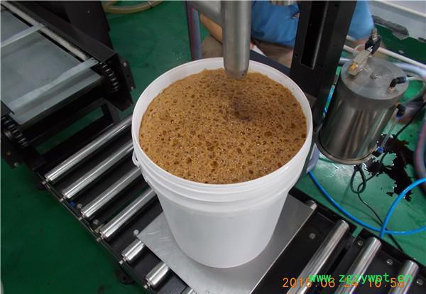 5000ml半自动双头高泡液体灌装机图3