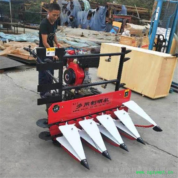 佳鑫机械 小型麦秸秆收割机 益母草中药材割倒机 多功能茴香艾草割晒机图3