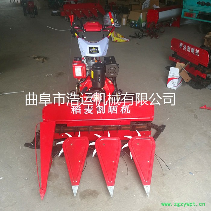 浩运 多型号中药材收割机 黑龙江玉米秸秆黄豆辣椒割晒机割台图3