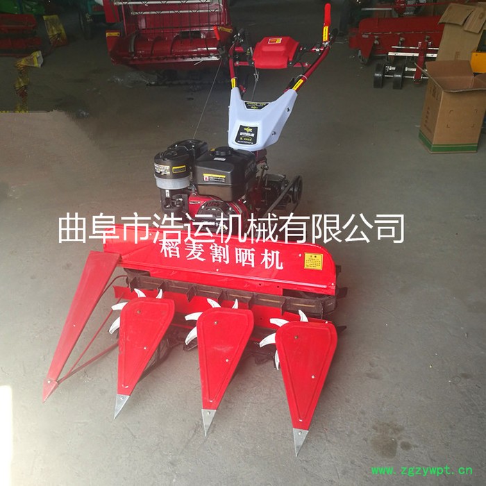 浩运 多型号中药材收割机 黑龙江玉米秸秆黄豆辣椒割晒机割台图6