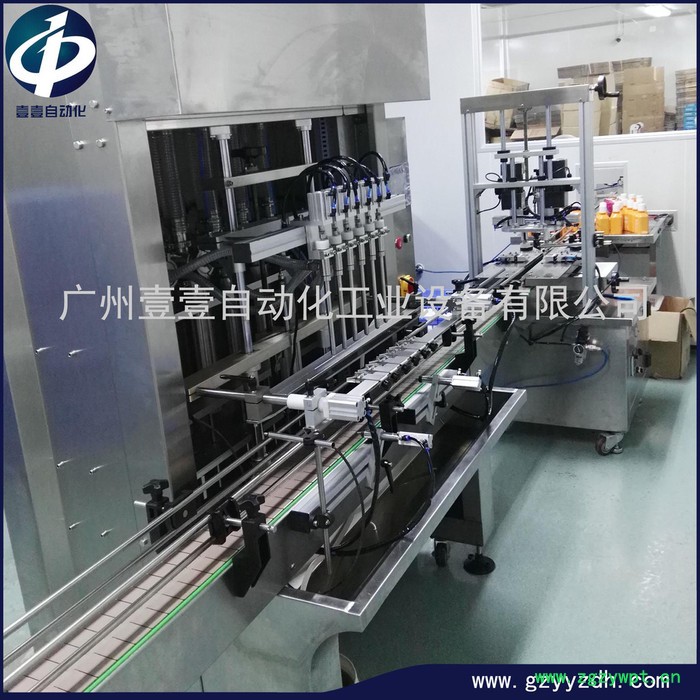 全自动伺服灌装机，灌装生产线 灌装旋盖生产线   自动灌装机  **图7