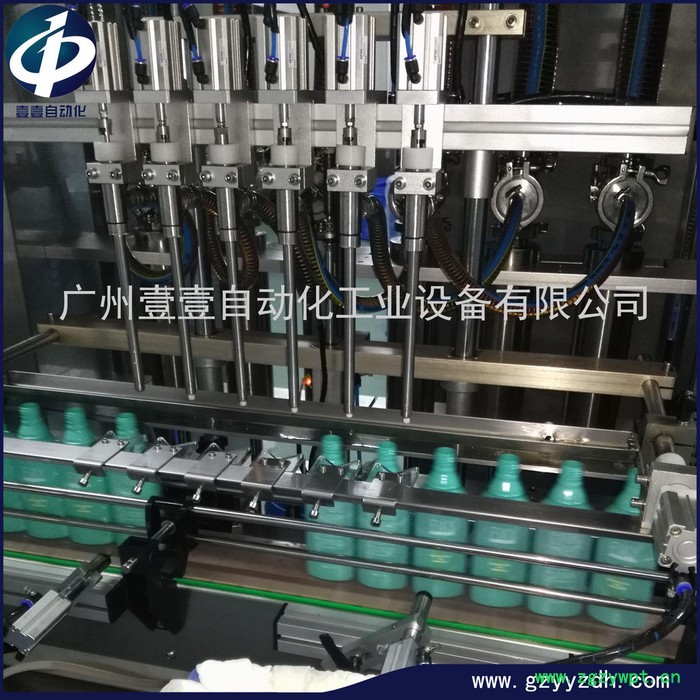 全自动伺服灌装机，灌装生产线 灌装旋盖生产线   自动灌装机  **图2