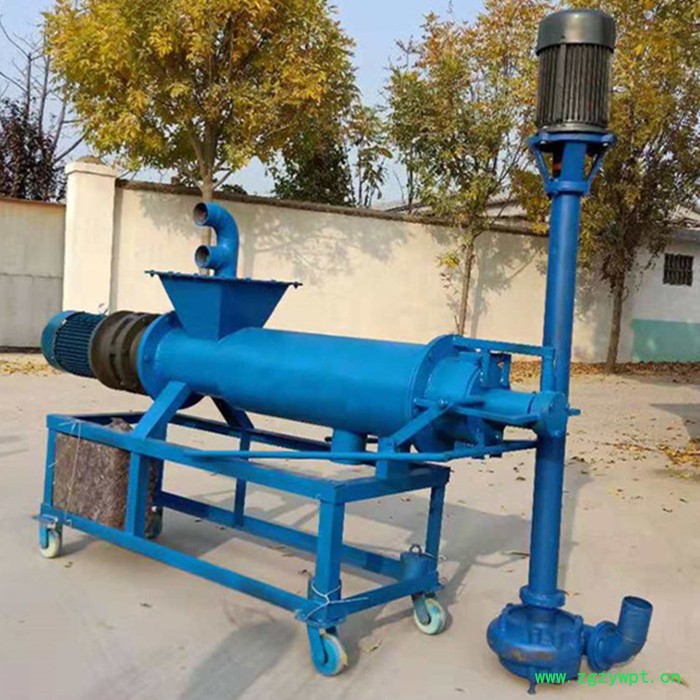 环保型中药渣脱水挤干机 多功能粪便分离机 猪屎便挤干机固液分离机图5