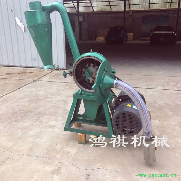 自吸式玉米齿盘粉碎机 齿爪磨面机H 中药齿盘粉碎机图8