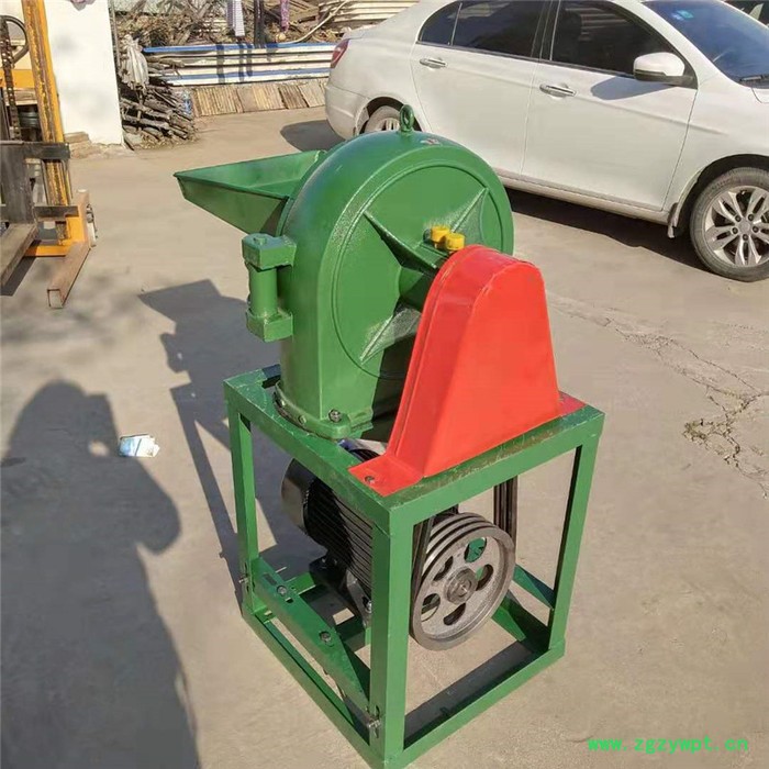 自吸式玉米齿盘粉碎机 齿爪磨面机H 中药齿盘粉碎机图5