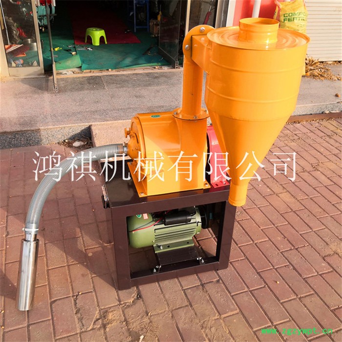 自吸式玉米齿盘粉碎机 齿爪磨面机H 中药齿盘粉碎机图2