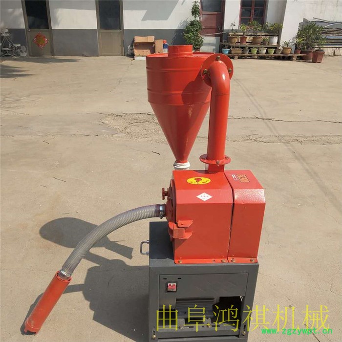 自吸式玉米齿盘粉碎机 齿爪磨面机H 中药齿盘粉碎机图6