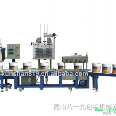 供应昆山八一九水性涂料灌装生产线