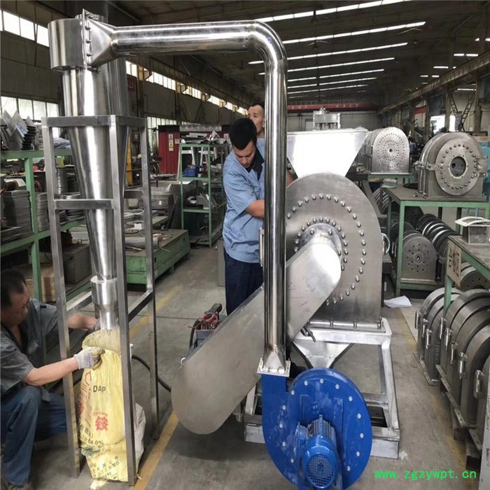 大型齿盘粉碎机 万能玉米研磨机 600自吸饲料粉碎机 中药材粉碎机 厂家直发图8