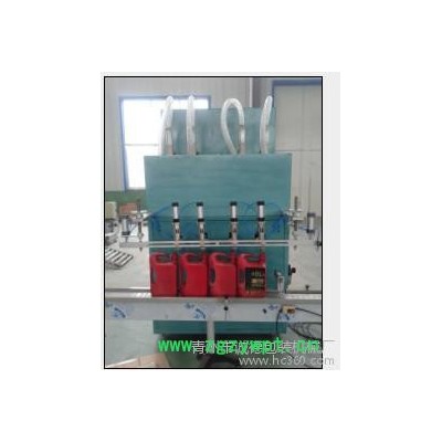 供应诚德包装机械厂液体灌装机  半自动4头灌装机