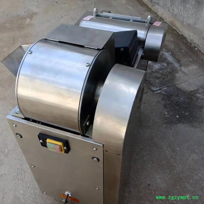 性能稳定切菜机 中药材切段机 平板电动切菜机 山东切菜机厂家图4