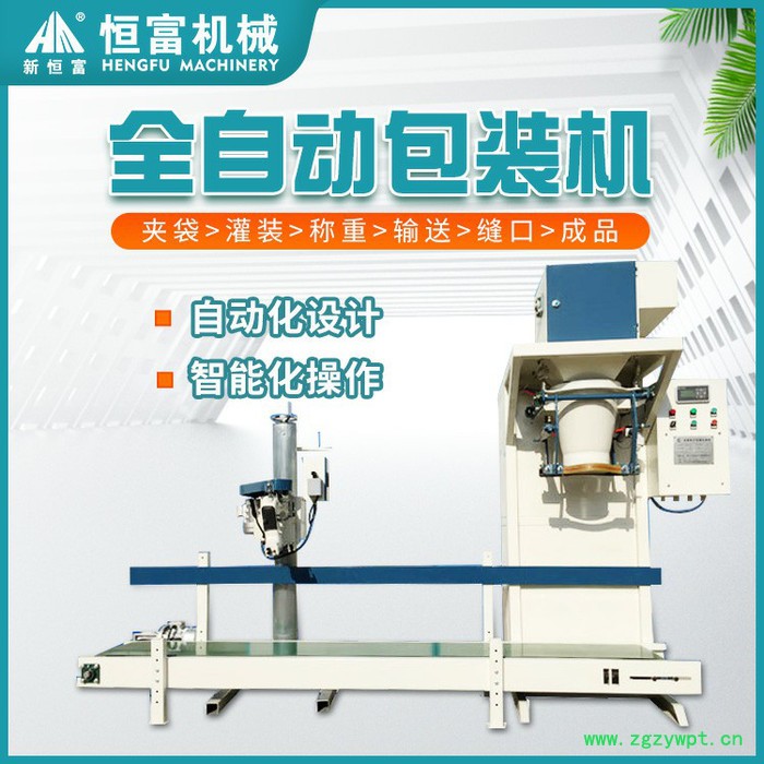 新恒富 敞口颗粒包装秤 自动计量灌装机 大豆颗粒包装机 化肥饲料包装机图4