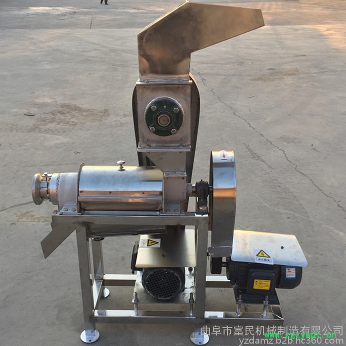 富民 榨汁机 中药渣脱水机 双螺旋压榨机图3