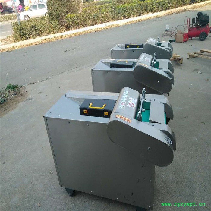 安徽新款中药材切片机 多功能辣椒切段机 小型桑叶切丝机图7