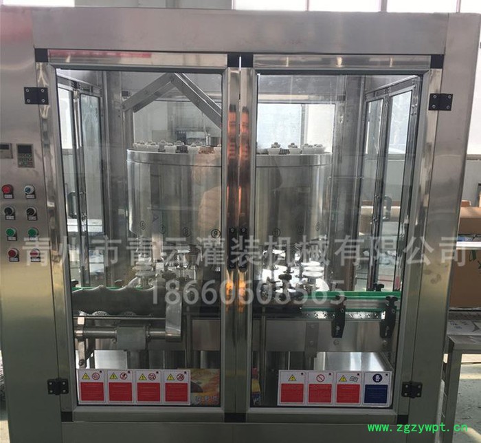 大容量无破瓶全自动 白酒酒水灌装机 液体灌装机 量准不滴漏图2