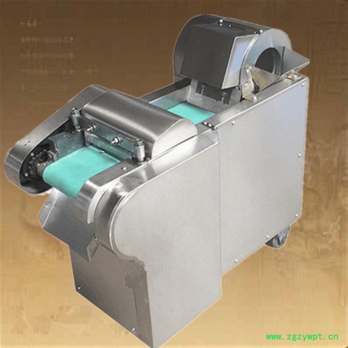 佳硕660平头电动切菜机 艾草中药切段机 竹笋切片机价格图7