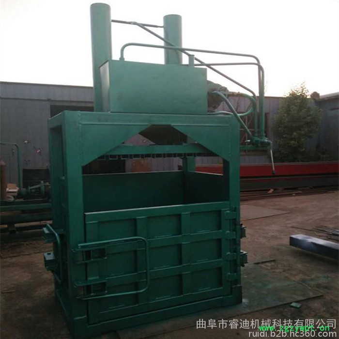 睿迪牌中药材液压打包机塑料膜压包机 艾叶药材打包机