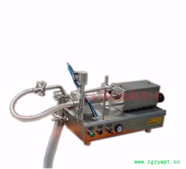 直销冶臻YZD-TM 台式液体灌装机 酱油醋液体包装机 半自动灌装设备图2