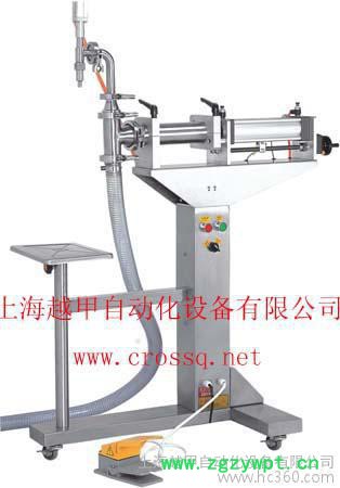 供应越甲 CROSSQFM-SLV半自动液体灌装机,单头定量分装机图3