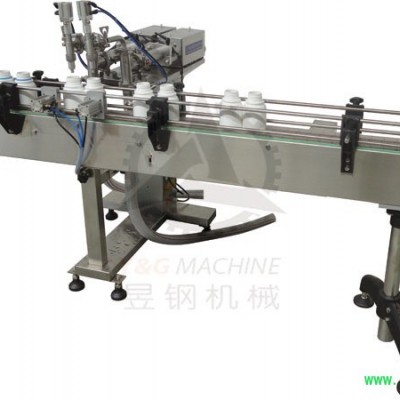 供应昱钢自动双头液体灌装机