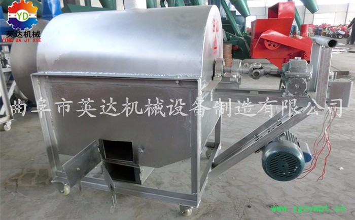 新年炒货机新款炒货机，新式炒中药机，英达厂家多功能翻炒机图3