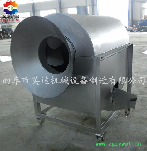 新年炒货机新款炒货机，新式炒中药机，英达厂家多功能翻炒机图2