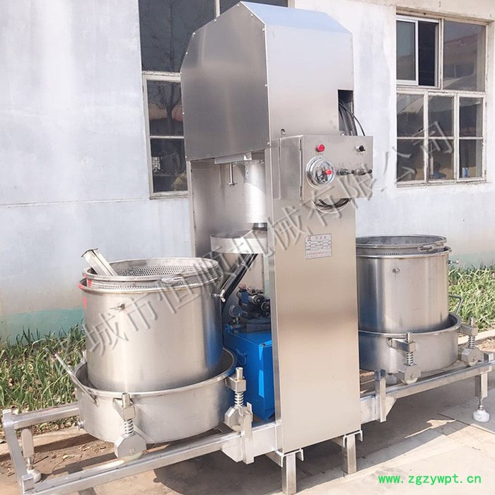 恒顺200L自动出料水果蔬菜压滤机 桑葚蓝莓酵素压滤机米酒酒糟压滤机火锅底料油渣压滤机中药渣压滤机单桶双桶 自动压滤机图4