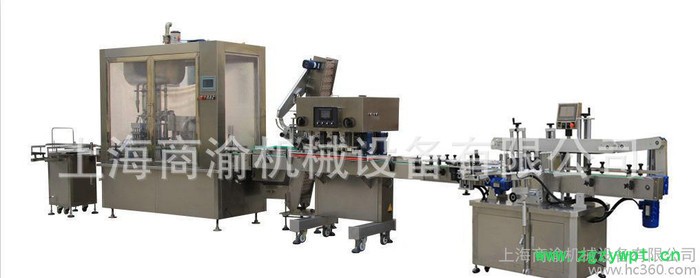 灌装生产线  灌装包装线 自动罐装 自动旋盖 自动贴标 铝箔图2